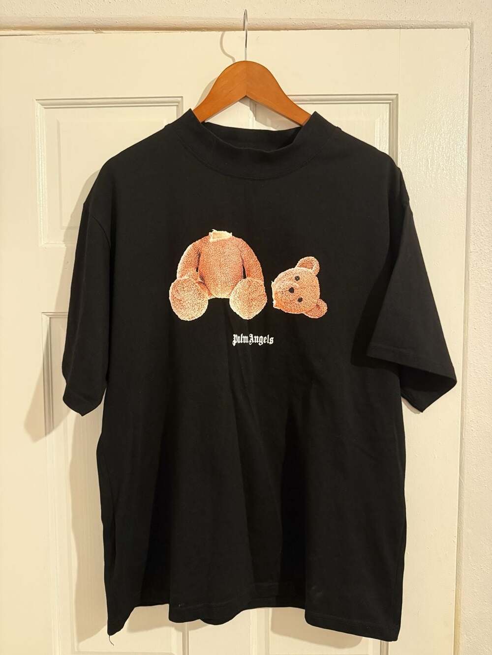 Palm Angels Black Kill The Bear Graphic T-Shirt Sz XL